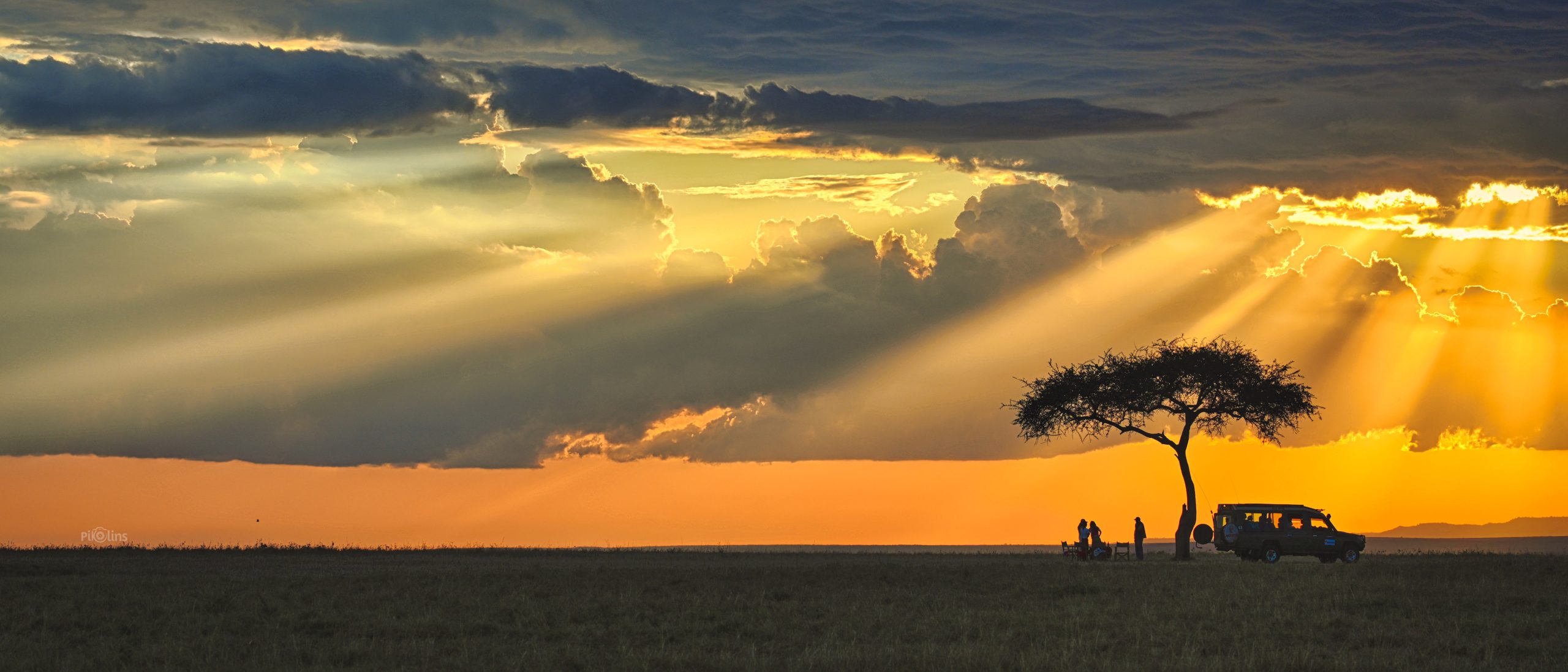 Beautiful Evening from Masai Mara