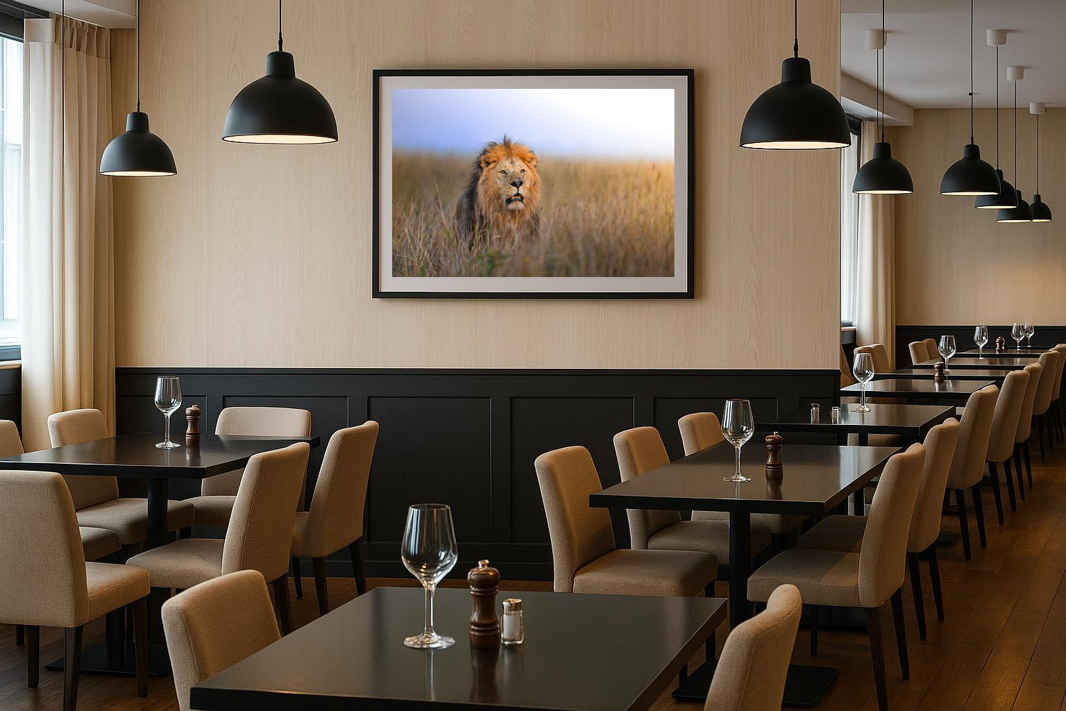 Lion King Watching the Jungle
